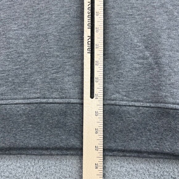 Revtown 1/4 Zip Fleece Pullover Mens Medium Gray Mock Neck Comfort Minimalist - Picture 16 of 16